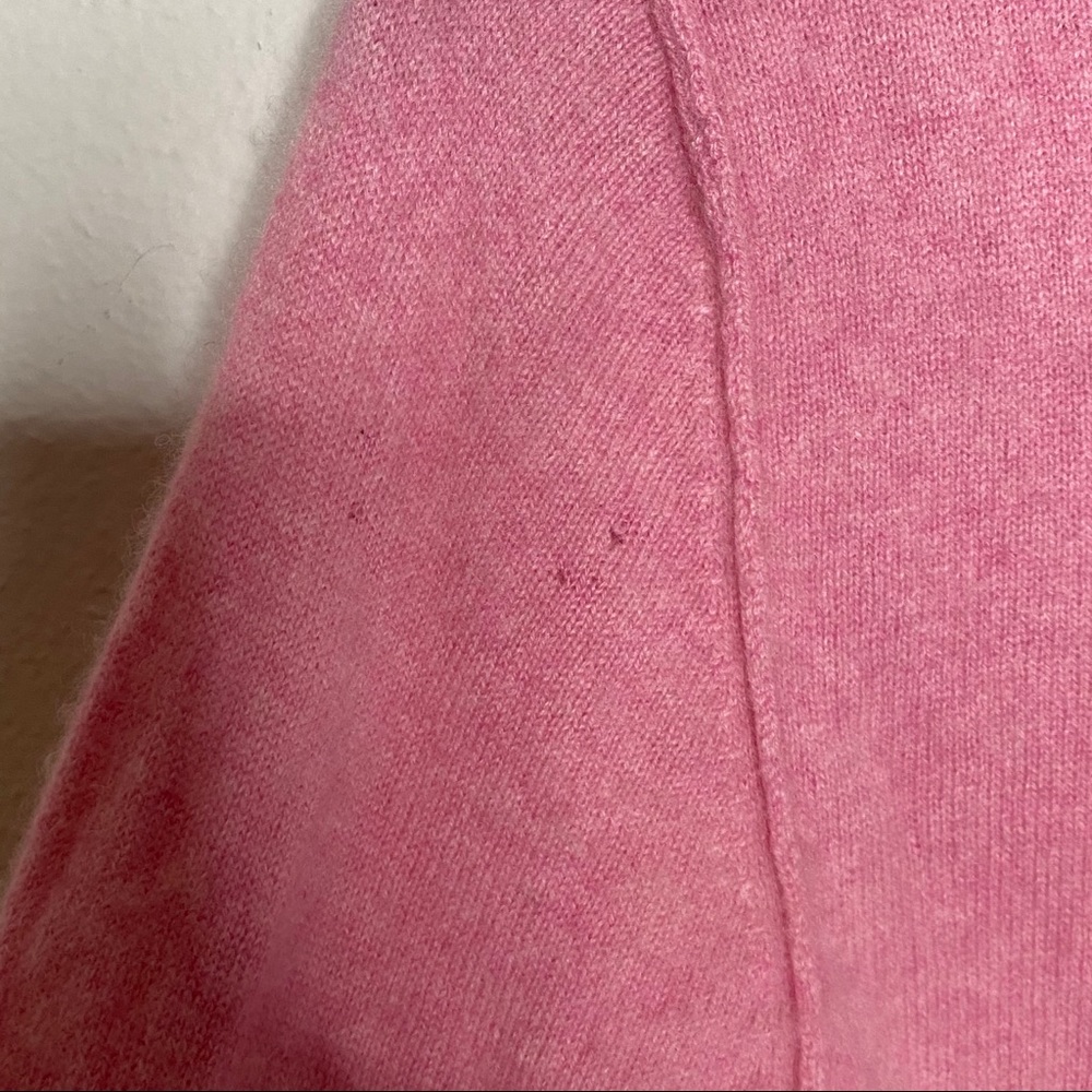 [Old Navy] Pink 100% Cashmere Turtleneck Sweater - Picture 4 of 5
